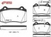 METZGER 0434.22 Brake Pad Set, disc brake